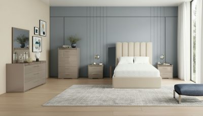 Clearance Bedroom Haifa 48" Bed with Nora Casegoods