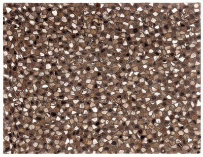 Brands CutCut Leather Collection Rocks Brown Rug