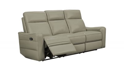 3517 Grey Sofa w/ manual recliners