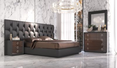 Emporio Black Bed Additional items