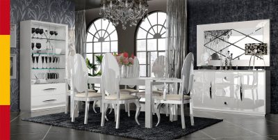 Carmen White Dining Room