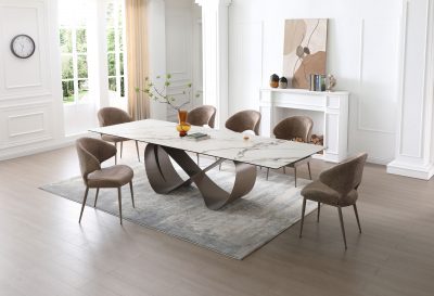 Dining Room Furniture Kitchen Tables and Chairs Sets 9305 Table with 1442 chairs