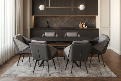 Aurora Onyx Dining set