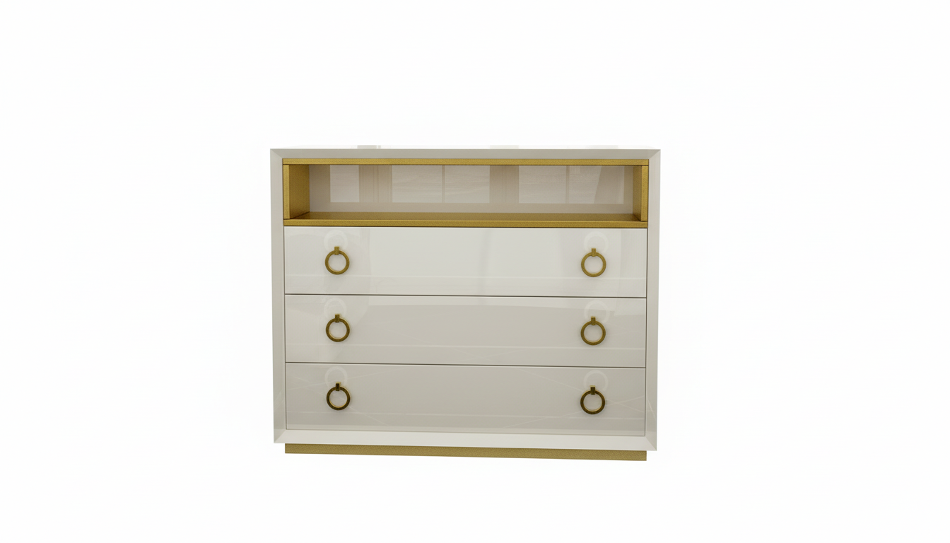 Clearance Bedroom Velvet Single Dresser