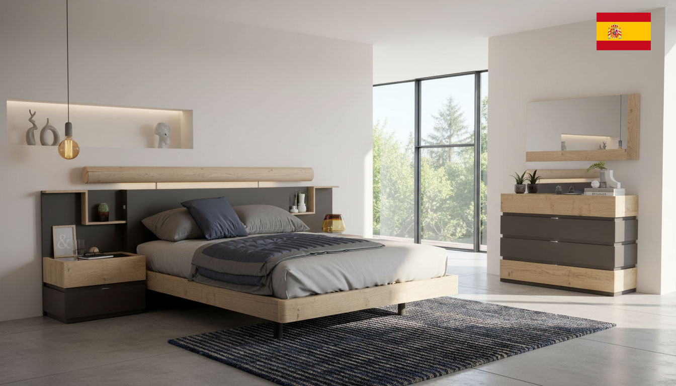 Bedroom Furniture Modern Bedrooms QS and KS Maya Bedroom