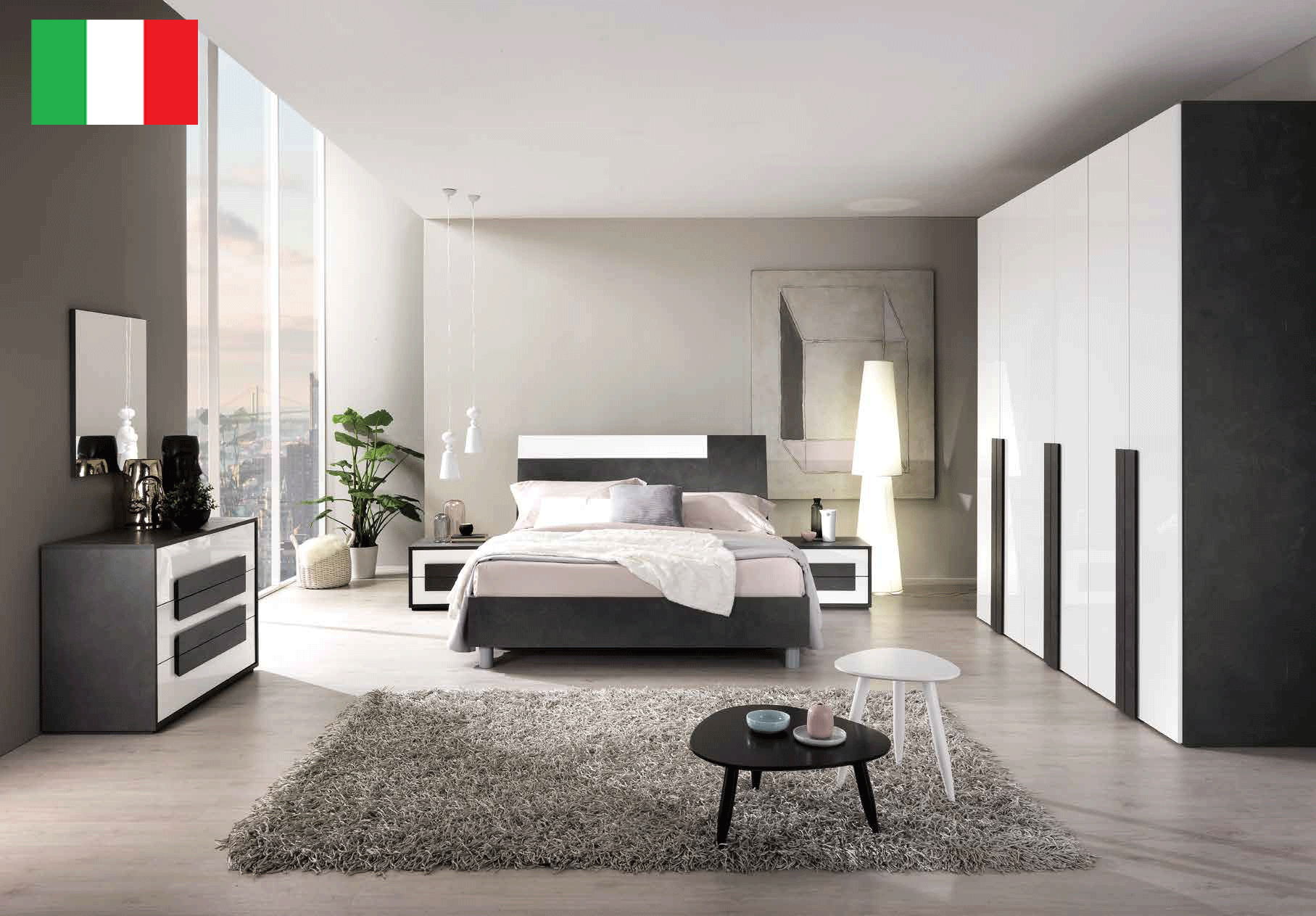 Bedroom Furniture Modern Bedrooms QS and KS Panarea QS Bedroom
