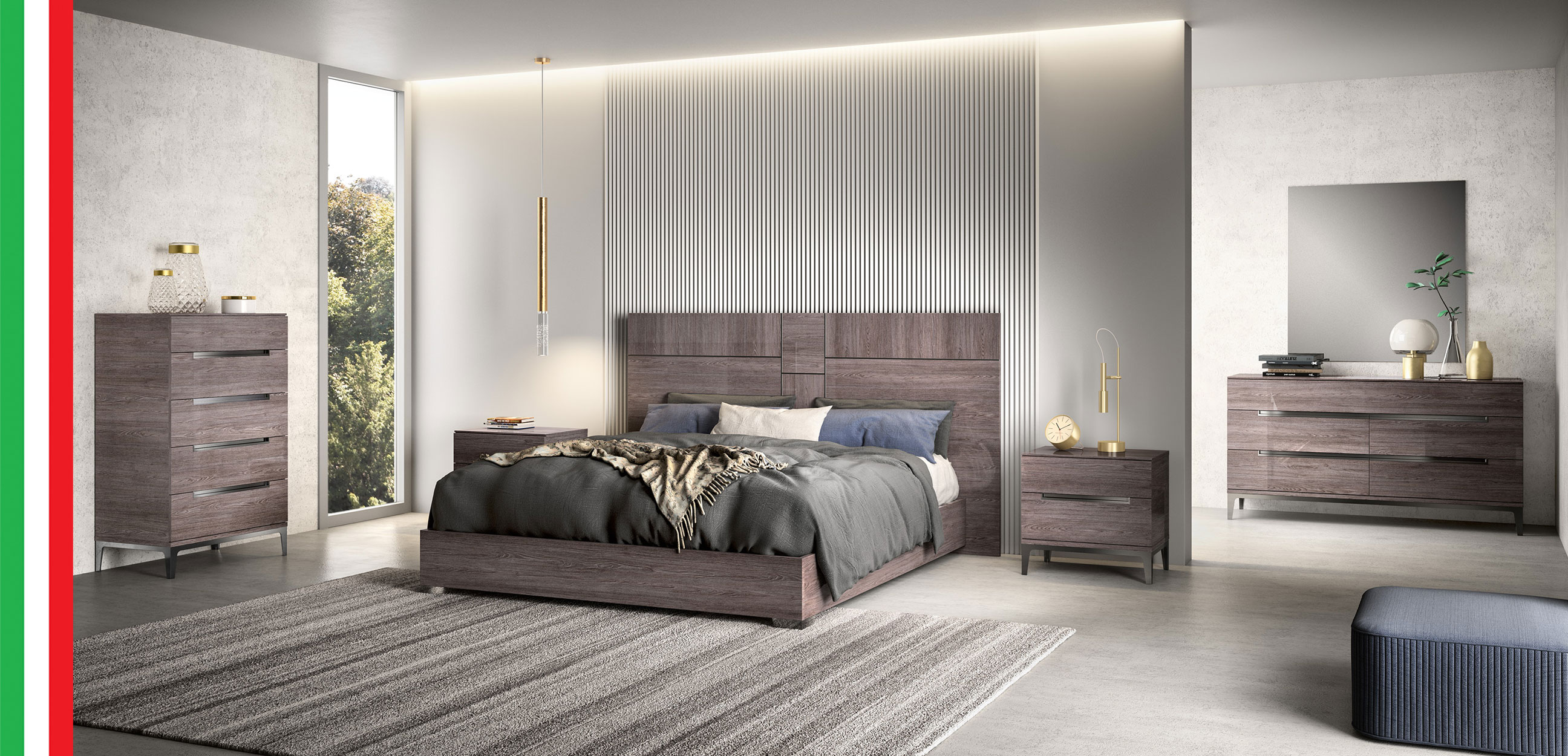 Bedroom Furniture Modern Bedrooms QS and KS Viola Bedroom