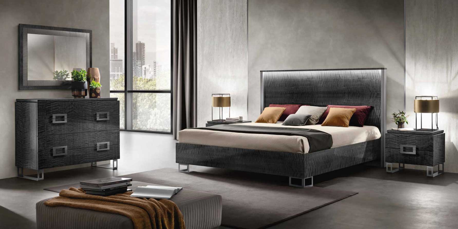 Bedroom Furniture Modern Bedrooms QS and KS Moderna Bedroom