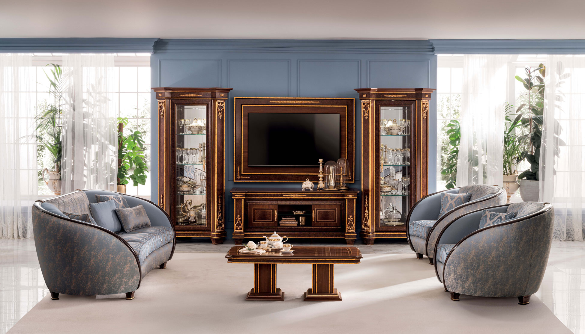 Wallunits Entertainment Centers Modigliani Entertainment center AS A SET