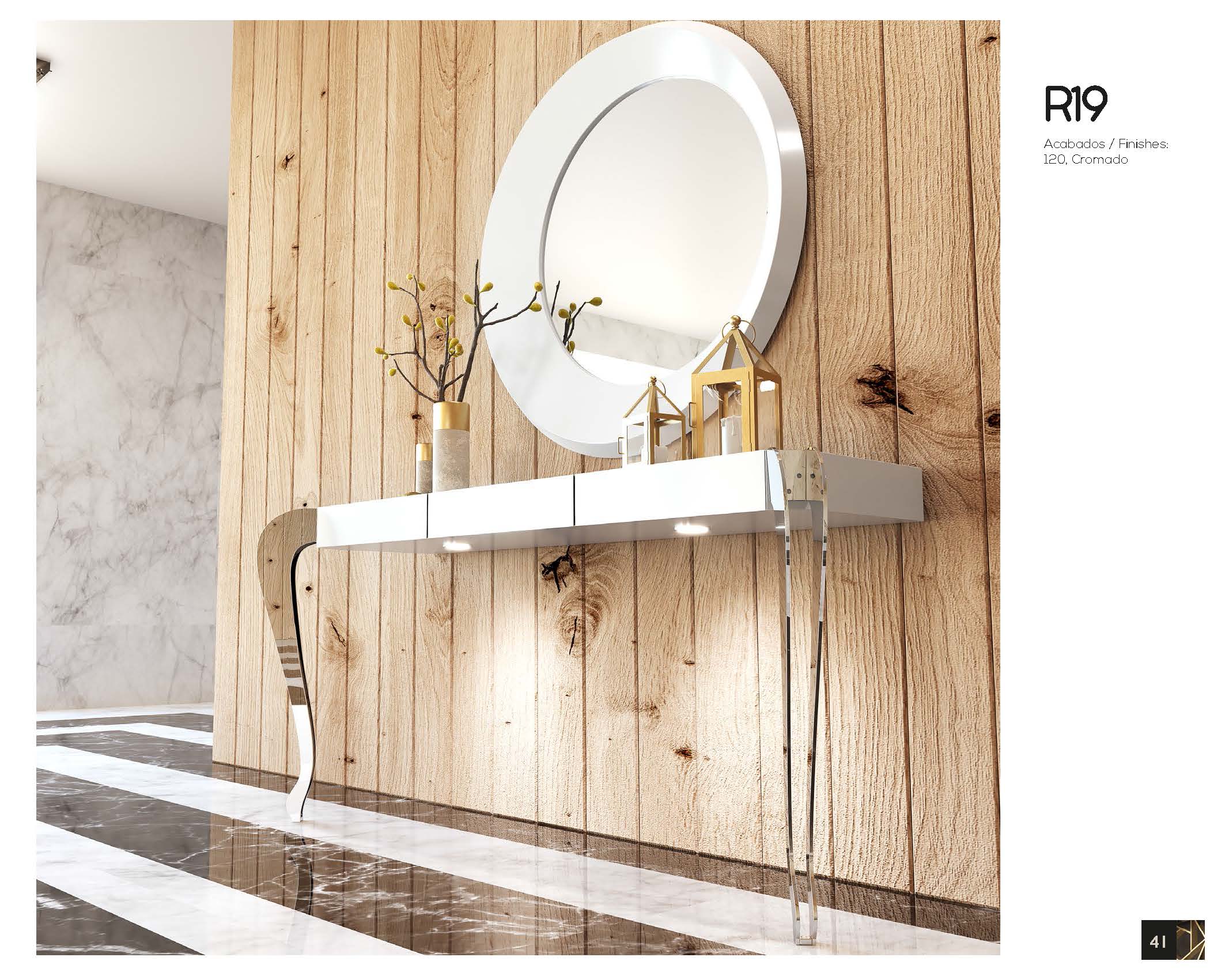 Wallunits Hallway Console tables and Mirrors R19 Console Table