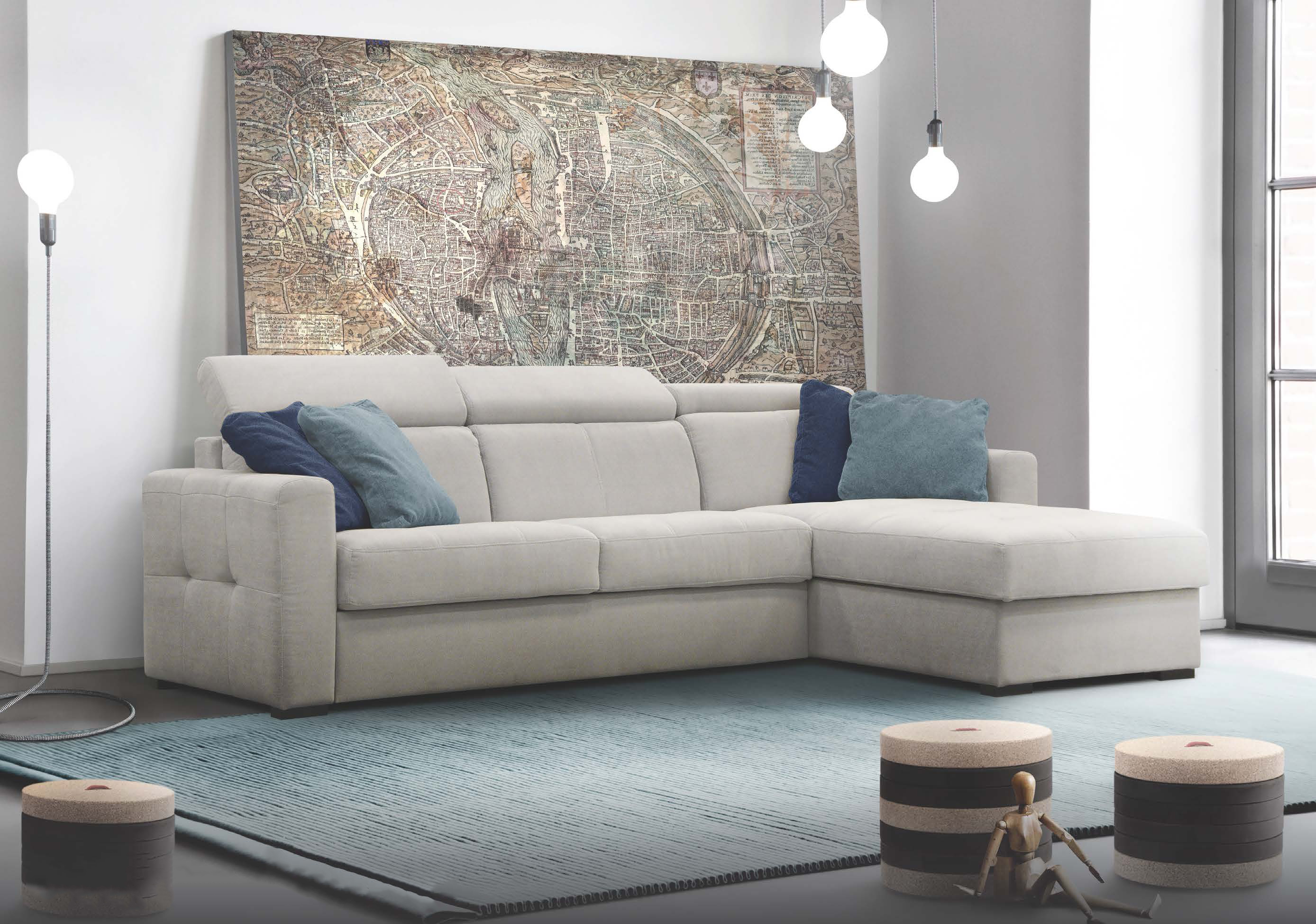 Living Room Furniture Sectionals Nardo Sectional Right
