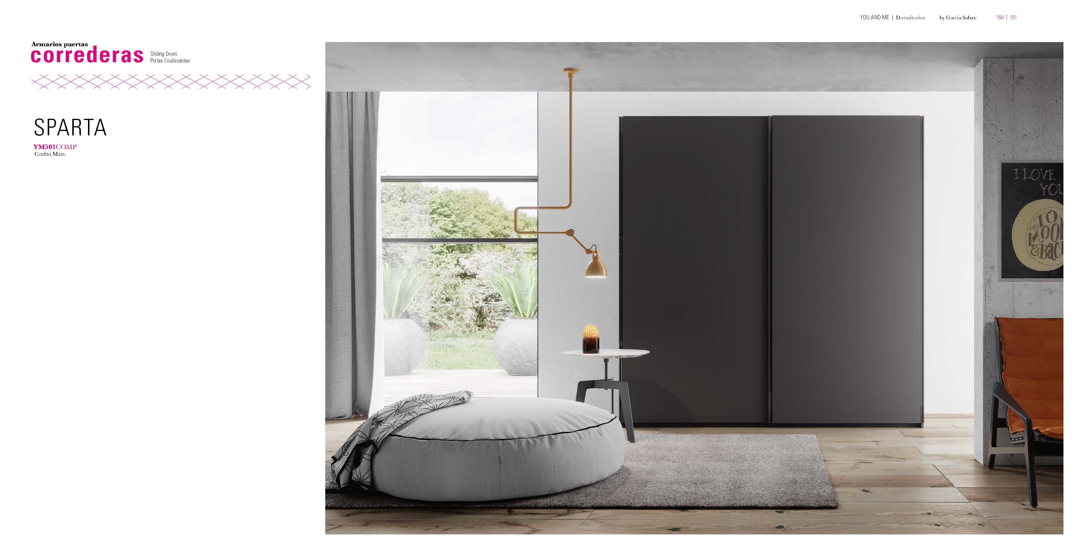 Ym501 Sliding Doors Wardrobe Beds Bedroom Furniture