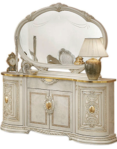 Dining Room Furniture China Cabinets and Buffets Leonardo 4 Door Buffet