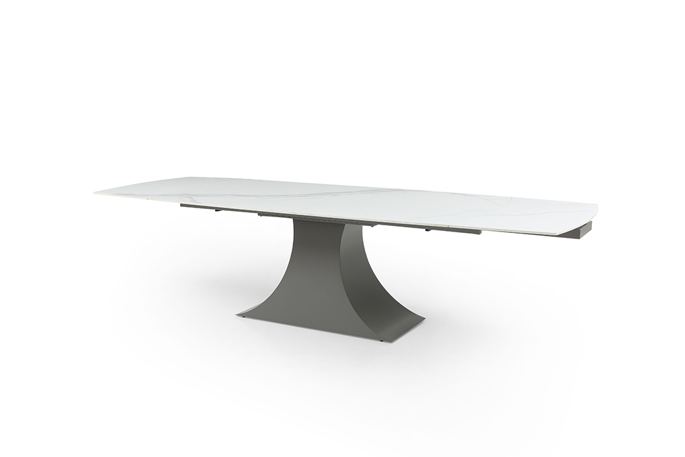 Dining Room Furniture Marble-Look Tables 9437 Dining Table