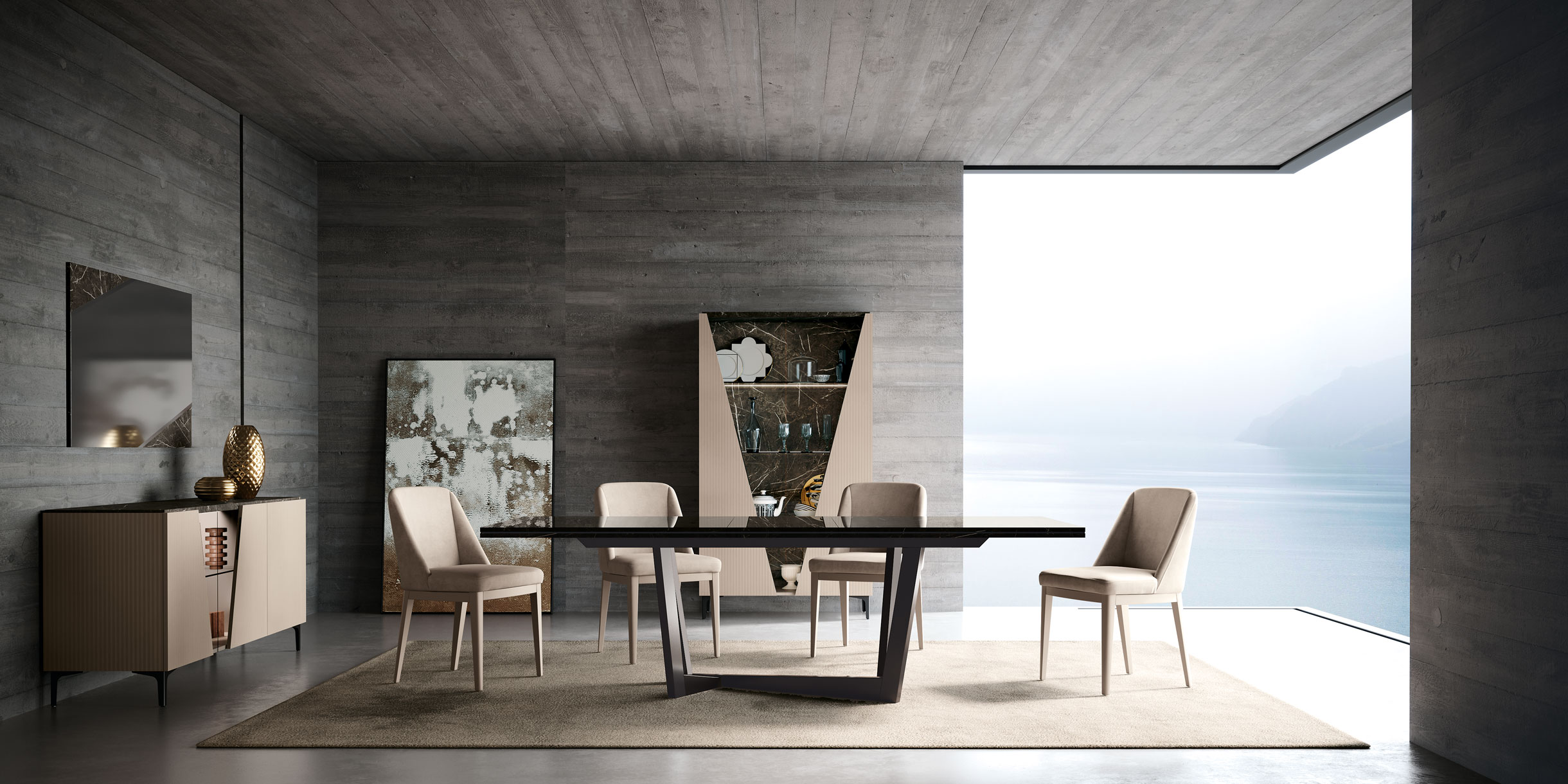 Dining Room Furniture Modern Dining Room Sets Fidia Dining - Additional items