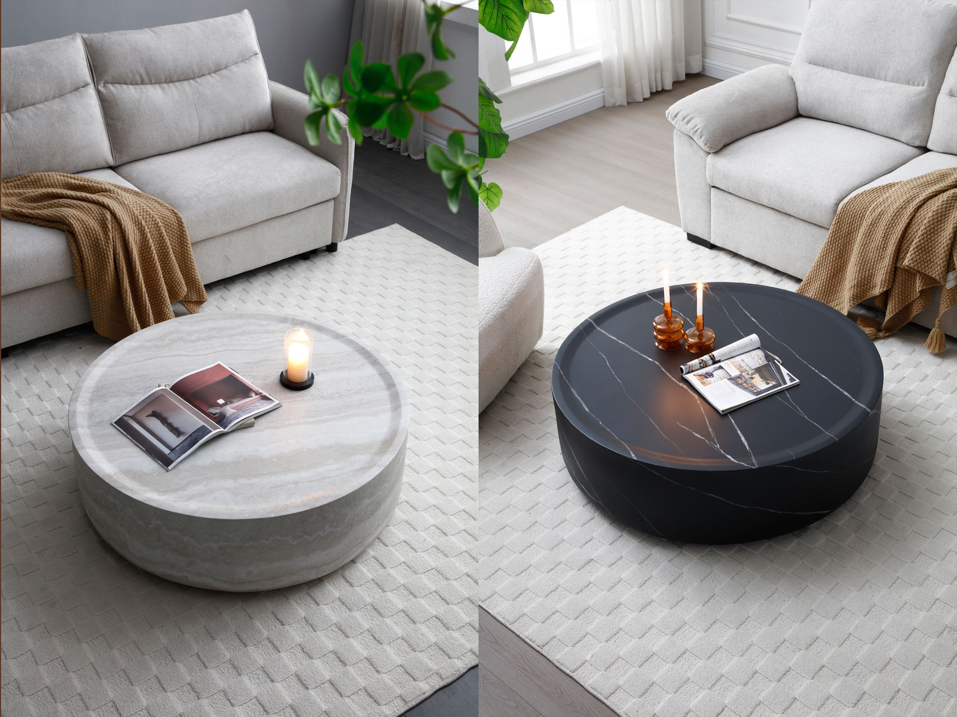 Living Room Furniture Coffee and End Tables 6155 Coffee table
