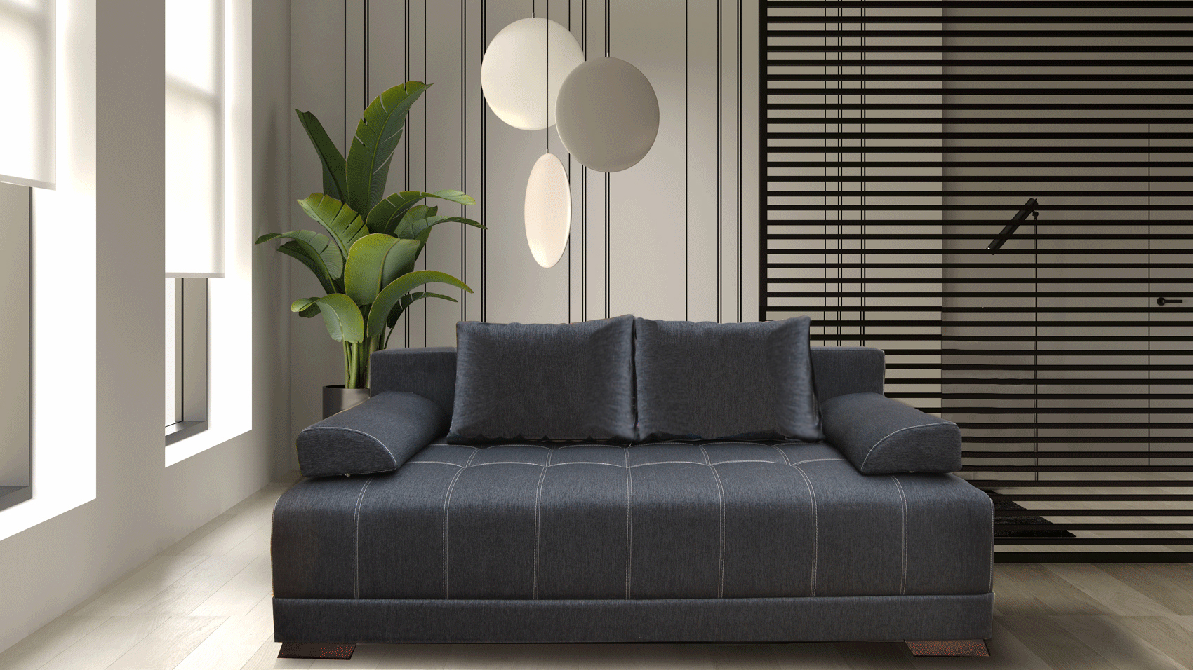 Living Room Furniture Sleepers Sofas Loveseats and Chairs Brooklyn Sofa bed and storage