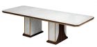 Rectangular table w/2 extensions