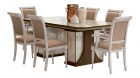 Rectangular table w/2 extensions